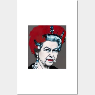 Queen Elizabeth II Posters and Art